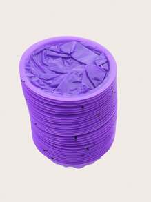 10 bolsas de vómito desechables con medidas graduadas, portátiles y adecuadas para automóviles, viajes en avión y kits de emergencia para limpiar automóviles y tratar el mareo. También se pueden usar como bolsa de almacenamiento para el hogar, bolsa de maquillaje, bolsa de cosméticos, organizador de vacaciones, organizador de maquillaje de gran capacidad, para lápices labiales, pinceles, productos para el cuidado de la piel, teléfonos móviles, monedas, artículos pequeños, para el hogar, regalos, vacaciones y festividades como Halloween y Navidad. Uso multifuncional con vibras bohemias. - Multicolor - Ver 9