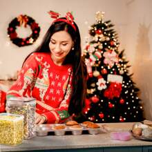 Storage Boxes With Lid Airtight Set Of 16, Free, Storage Box With Lid, Mothproof Kitchen Organizer Cornflakes Cereal Flour Storage, Storage Container With Labels