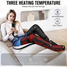 Air Compression Massager With Heat For Foot,Leg,Calf,Thigh And Knee