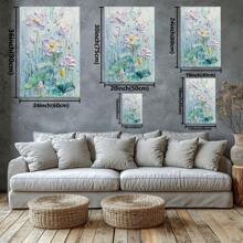 1pc Large Framed Wall Art Decor - Abstract, Impressionism, Naturalism Realism Artistic Style-For Bedroom, Bathroom, Office- Theme - Multicolor - View 3