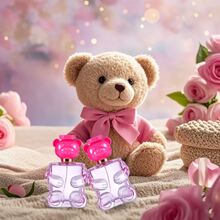 100ml Pink Bear Ladies Perfume - Sweet Fashion Perfume For Women With Cute Bear, Perfect For Christmas, Valentine's Day And Other Holiday Gifts - Sweet - View 3