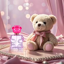 100ml Pink Bear Ladies Perfume - Sweet Fashion Perfume For Women With Cute Bear, Perfect For Christmas, Valentine's Day And Other Holiday Gifts - Sweet - View 2