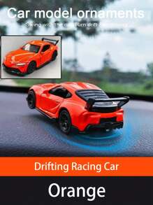 8 Pcs Drift Model Car Set With Oscillating Car Dashboard Decoration, Unique Physical Oscillating Model Turns With Car - Multicolor - View 7