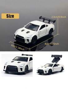 8 Pcs Drift Model Car Set With Oscillating Car Dashboard Decoration, Unique Physical Oscillating Model Turns With Car - Multicolor - View 3