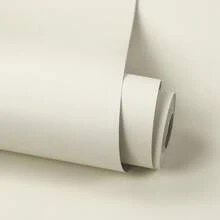 1Roll Macaron Color Self-Adhesive Wallpaper, Simple Solid Colors Wall Stickers, Size 40/60/80cm Wide, Peel And Stick Contact Paper, Aluminum Foil-Heat-Resistant, Waterproof, Moisture-Proof, Suitable For Bedroom Living Room Kitchen Study Room Home Decor, Wardrobes Cabinets Tables Furniture Renovations, Tenant Friendly, Easy To Install