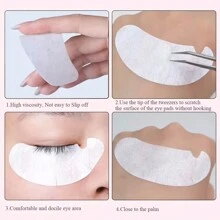30 Pairs 60pairs  Eye Patch For Eyelash Extension Hydrogel Eyelashes U-Shaped Gel Pads Eyelash Extension Makeup Tools