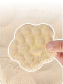 1 Đôi Đế Giày Cao Gót Chống Trượt Có Đệm Cho Nữ, Phụ Kiện Giày Cao Gót Mềm Mại Thoải Mái - Màu be - Xem 3