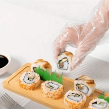 100 guantes desechables para cocinar, preparar comidas, barbacoa, limpieza, guantes multiuso para cocinar y limpiar, uso en cocina, baño y hogar