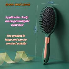 1 Stück Haarbürste mit Luftpolster für Friseursalons, glättende Haar-Massagebürste für Männer, Lockenbürste für Frauen