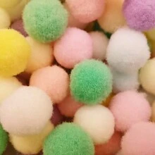 (120/60/30pcs) 1 Paket Pom Pom Poliester 10/15/20mm untuk Kerajinan DIY, Seni, dan Dekorasi Meriah - Bola Felt Aneka Warna untuk Acara Keluarga, Proyek Kreatif, Pembungkus Kado, Pakaian, Sepatu, dan Aksesoris - MultiWarna - View 35