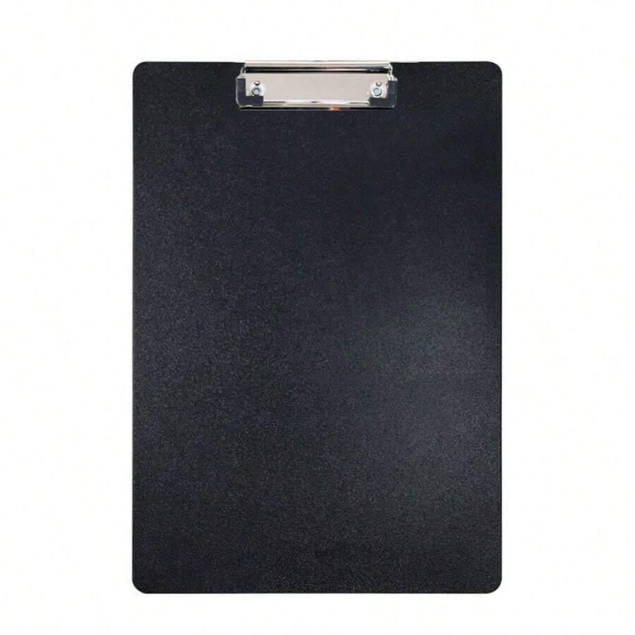 A5/A4 Vertical File Folder, Writing Pad Board, Hard Board Clipboard, Test Paper Clip, Strong Clamping Force, Comfortable Grip, Hard To Break, Vertical Drawing Board Clip, Writing Clipboard, Document Folder, Contract Clip, Back To School Student Gift,Back To School - Kẹp A4 - Đen cổ điển - Xem 1