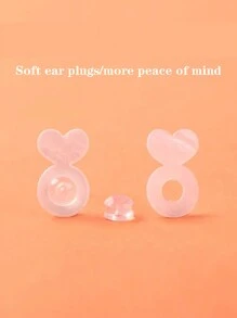 6/10/18pcs Silicone Earring Backs For Heavy Earrings, Invisible Lift Support Pads For Droop-Free Ear Lobe, Secure Earring Lifters For Studs & Danglers - White - View 9