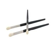 Pędzel do makijażu cieni do powiek, miękki, naturalny, z włosia koziego XGF, pędzel do makijażu w kształcie płomienia, pędzel do brwi, pędzel do cieni do powiek, pędzel do spoolie