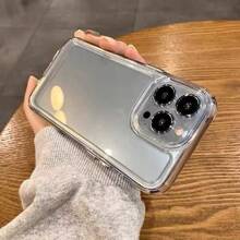 1 Stück transparente stoßfeste Schutzhülle kompatibel mit iPhone 16, 15, 14, 13, 12 Mini, 11 Pro, X, XR, XS Max, 7, 8 Plus