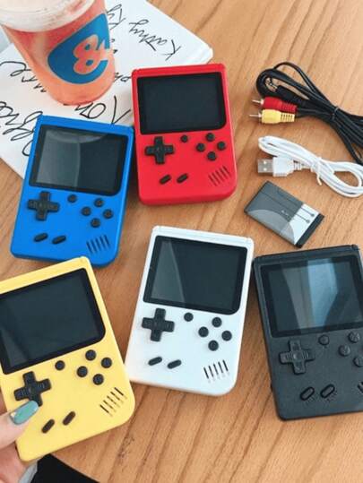 Mini vídeo Game Portátil Com 400 Jogos Clássicos GameBoy Portátil Original Envio Imediato