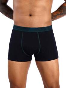 5 件装平角短裤男士内裤柔软男士内裤男士平角短裤衬裤高品质 - 彩色 - 查看 5