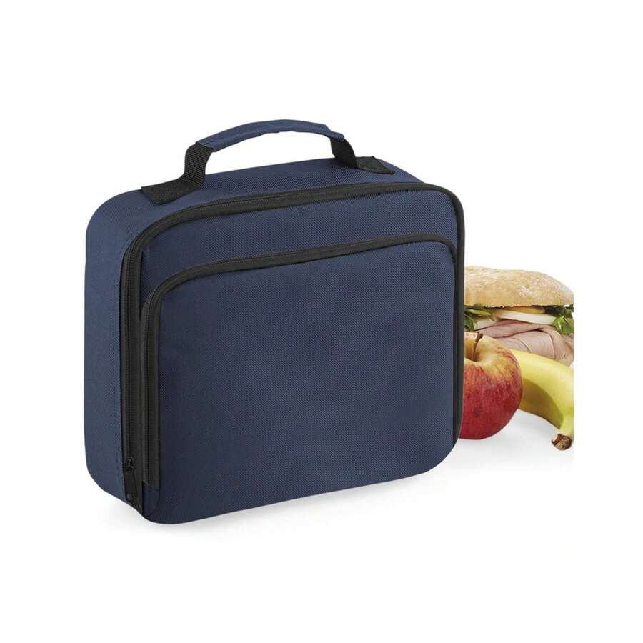 Lunch Cooler Bag (French Navy) - 100% Polyester - Blue - View 1