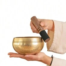 Singing Bowls Set~Meditation Sound Bowl For Yoga, Meditation, And Spiritual Healing. Hand Beaten Hammering Singing Bowls For Sound Healing Birthday Plates Kitchen Accessories Kitchen Decor Table Tray Trays Fruit Tray Tray Decor Gifts Graduation