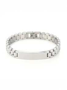 Assorted Stainless Steel Bracelets For Boy, Suitable As Gifts For Boyfriend Or Father, Father's Day Present - Multicolor - View 3