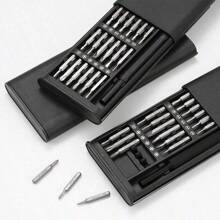 Set de 24 en 1 Destornillador de precisión magnético para reparación de teléfonos móviles y desmontaje de tornillos de uso múltiple