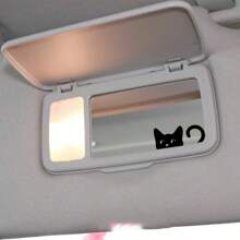 Cat Stickers, Mini Cat, Peeping Cat, Rearview Mirror Sticker, Car Sticker, Indoor & Outdoor Vinyl Sticker, Mini Sticker