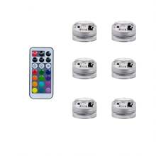 Battery Powered Small Led Lights, Mini LED Lights With Remote Control, 13 Colors And 4 Color Changing Modes Tea Lights For Wedding, Party, Christmas Decorations, Birthday Decorations, Halloween Decorations, Small Night Lights For Paper Lanterns Decor, Mini Pumpkin Lights For Inside Pumpkin