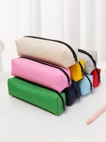 Bolsa de lápices personalizada y sencilla, estuche de lápices personalizado de gran capacidad, caja de papelería portátil, soporte para brochas de maquillaje, regalo personalizado de vuelta al colegio, multifuncional, compacto, sellado, reutilizable, colorido, lindo, vintage, dibujos animados, kawaii, personalizado, único, para trabajadores, clientes, estudiantes, para negocios/trabajo/oficina, para la escuela, útiles escolares, vuelta al colegio, para la oficina, para la escuela, para el aula, para regalos de maestros, para la universidad, para colegas, para dormitorios, para maestros, para niños y niñas, para adolescentes, estudiantes de secundaria inferior, estudiantes de secundaria superior, estudiantes universitarios, estudiantes universitarios, principiantes, de segundo año, estudiantes de primer y segundo año