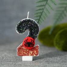 Creative Number Spiral Candles 0-9, Cute Handcraft Birthday Candles Decor - Light Pink - View 4