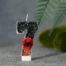 Creative Number Spiral Candles 0-9, Cute Handcraft Birthday Candles Decor - Light Pink - View 9