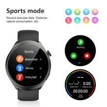 Hot 1pc Unisex Silicone Strap Smartwatch With Calling, Pedometer, Calorie Tracking, Multiple Sports Modes, Distance Tracking, Alarm, Incoming Call & Message Alerts, 1.5" HD Full-Screen Touch For Android & IOS Phones
