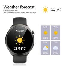 Hot 1pc Unisex Silicone Strap Smartwatch With Calling, Pedometer, Calorie Tracking, Multiple Sports Modes, Distance Tracking, Alarm, Incoming Call & Message Alerts, 1.5" HD Full-Screen Touch For Android & IOS Phones
