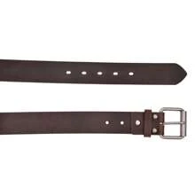 Cinto Masculino Ajustável em Material Sintético - Fivela de Metal Resistente, Estilo Casual e Formal