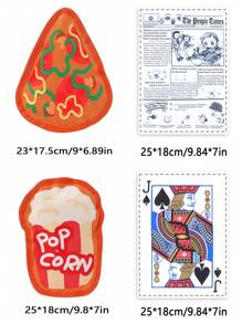 FunTime Newspaper Dog Toy - Interactive Chew Toy For Dogs Teeth Molar Care - Squeaky, And Engaging Playtime Companion For Your Furry Friend - Multicolor - View 7