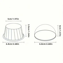 Set , 50/100pcs Disposable Paper Baking Cups, Disposable Cupcake Cups With Lids, Heat Resistant Glossy Cupcake Liners, Muffin Cups