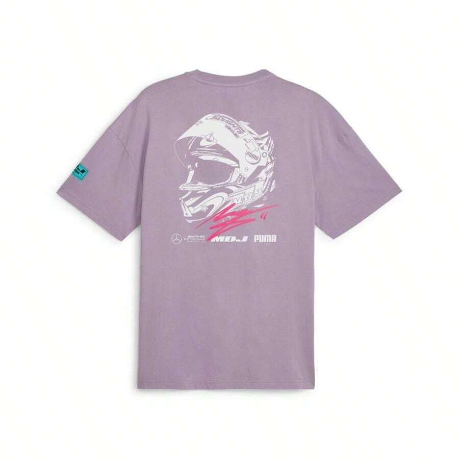 Puma Men's  Petronas F1 Team X Mad Dog Jones Graphic Tee I - pale plum - View 1