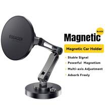 ESSAGER 15W Magnetic Car Phone Holder With Wireless Charging Function Compatible With Apple Phone Charger