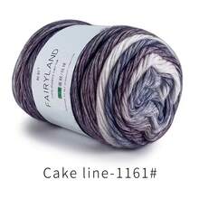 1pc 100g Soft Multicolor Gradient Yarn, Handmade Crocheting Cake Yarn For Hats, Scarves, Sweaters - 60% Acrylic, 30% Polyacrylic, 10% Blended Fibers - Vibrant Multicolored Tones - Multicolor - View 16