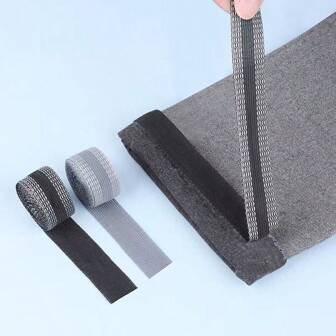 5pcs 118 Inch Pants Hem Tape Hem Fix Adhesive Tape, Self Adhesive No Sewing Trim Pants Cuffs, Curtains, Shirt Sleeves, Hemming, Multi-Color & Size Options