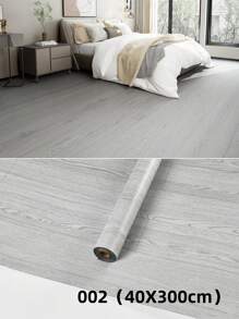 1 Roll 3 Meters X 1.5MM Thick Self-Adhesive Wood Grain Tile Wall Stickers, Easy To Install, Waterproof, Wear-Resistant, Suitable For Floor, Wall, Furniture Renovation, Home Decor, Wood Texture Design, Peel And Stick Wallpaper, House Decor, Room Decor, School Supplies, Seasonal, Christmas, Thanksgiving, Gifts. The Width May Have A Slight Deviation. - Multicolor - View 16