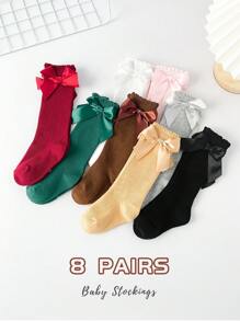 8 Pairs Baby Socks Low Cut Stretch Ankle Socks Unisex Infant Socks For Newborn Toddler Boys Girls Baby Socks