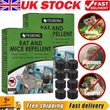 8X Rat Mouse Repellent Pill Repellent Peppermint Oil Mice Rodent Pest Control,Mosquito Repellent,Solutions For Home - Black - View 1