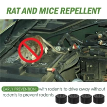 8X Rat Mouse Repellent Pill Repellent Peppermint Oil Mice Rodent Pest Control,Mosquito Repellent,Solutions For Home - Black - View 5
