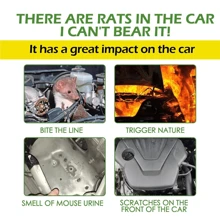 8X Rat Mouse Repellent Pill Repellent Peppermint Oil Mice Rodent Pest Control,Mosquito Repellent,Solutions For Home - Black - View 3