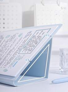 Two Pieces Of Stand-Up Clipboard, A4 File Clipboard, Writing Pad, Good-Looking Test Paper Storage Writing Board, Suitable For Storage In Schools And Families. - Multicolor - View 4