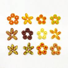 10/30/50pcs Mixed Bread & Hot Dog Resin Charms Set - DIY Craft Accessories, Suitable For Phone Cases, Hair Clips, Photo Frames, Etc. - Creative Food Theme Decoration - Multicolor - View 8