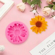 Daisy Shaped Silicone Candle/Soap/Resin DIY Mold, With/Without Holes, Decoration Crafts & Home Decors, Gift - Multicolor - View 3