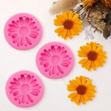 Daisy Shaped Silicone Candle/Soap/Resin DIY Mold, With/Without Holes, Decoration Crafts & Home Decors, Gift - Multicolor - View 4