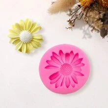 Daisy Shaped Silicone Candle/Soap/Resin DIY Mold, With/Without Holes, Decoration Crafts & Home Decors, Gift - Multicolor - View 5