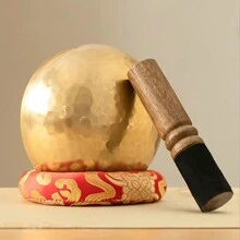 Singing Bowls Set~Meditation Sound Bowl For Yoga, Meditation, And Spiritual Healing. Hand Beaten Hammering Singing Bowls For Sound Healing Birthday Plates Kitchen Accessories Kitchen Decor Table Tray Trays Fruit Tray Tray Decor Gifts Graduation