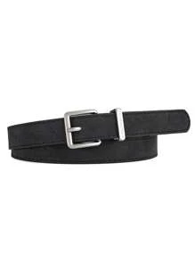 1 pièce Ceinture vintage en PU à boucle déchirée pour femmes, convient aux jeans et robes, accessoire décoratif polyvalent pour l'automne, l'automne et Halloween - A - Voir 2